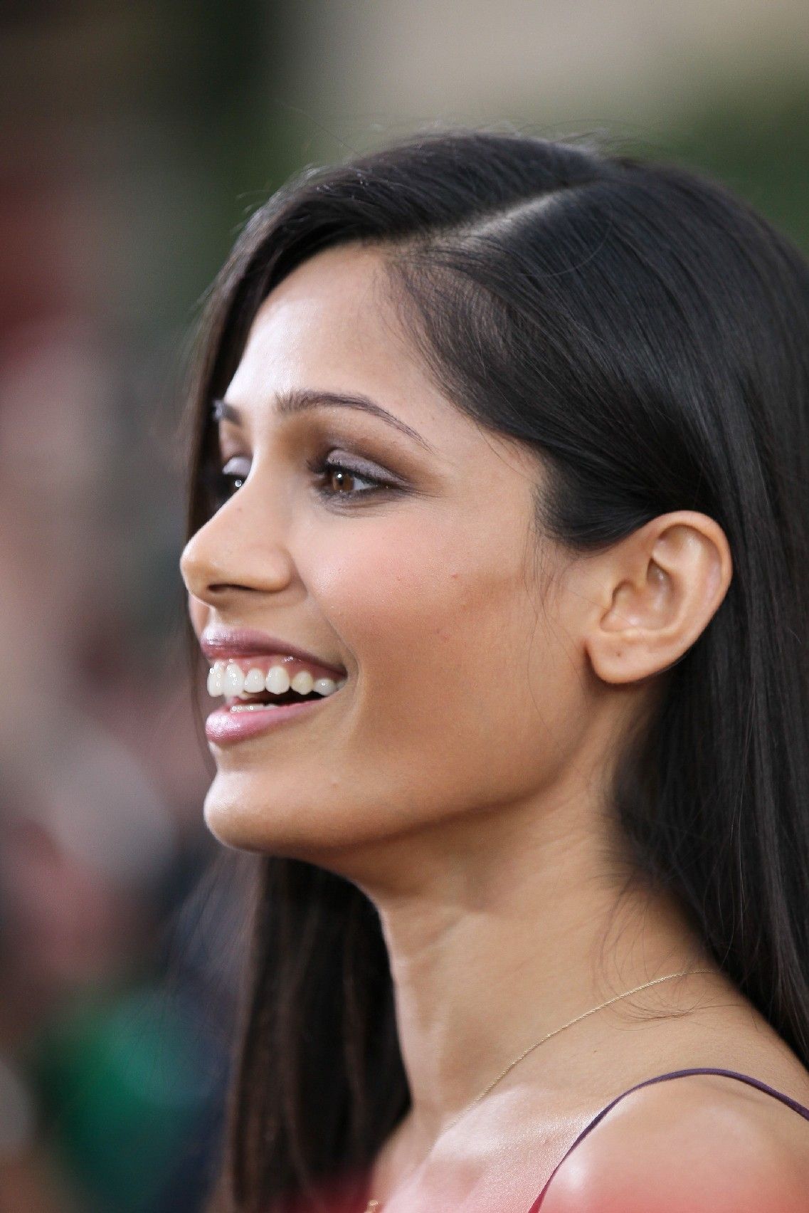 Freida Pinto seen at The Grove  for news programme 'Extra' | Picture 121316